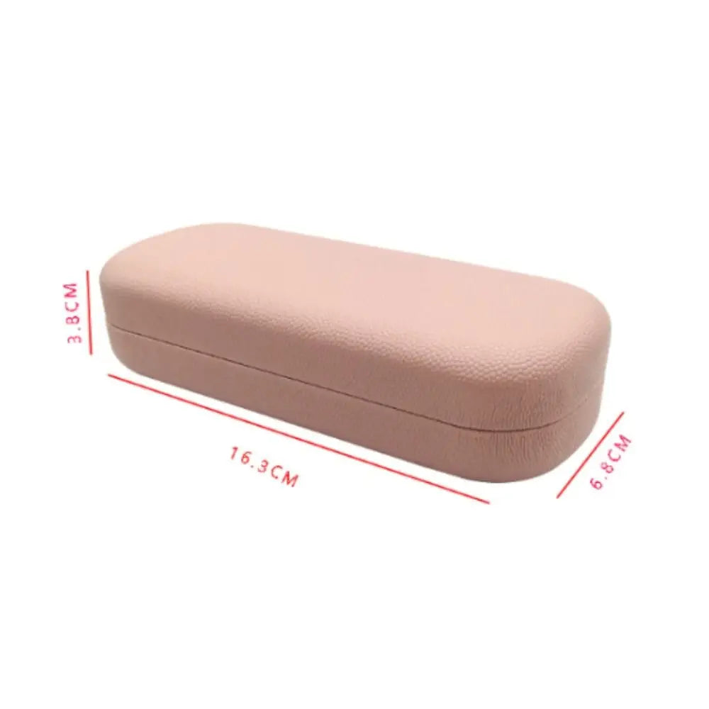 Portable Retro Hard Shell Glasses Case | Sunglasses & Eyeglass Box for Men & Women