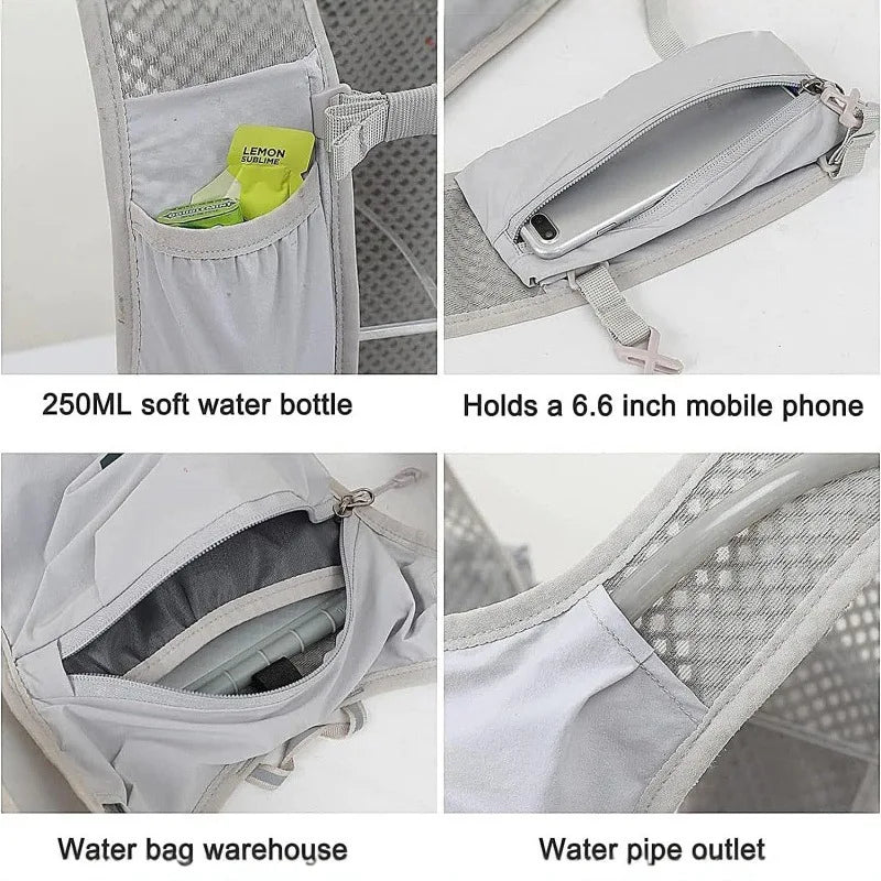 RUNGEAR Hydration Vest | Breathable Trail Running & Cycling Pack with Water Bladder