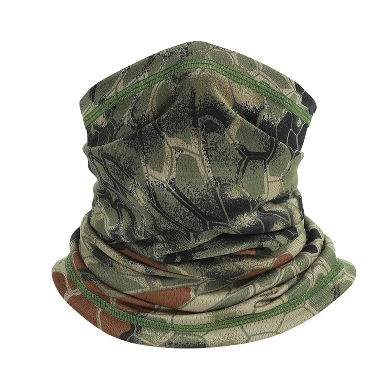 Running Gaiter Accessories: Camouflage Outdoor Sports Breathable Neck Gaiter / Rungear