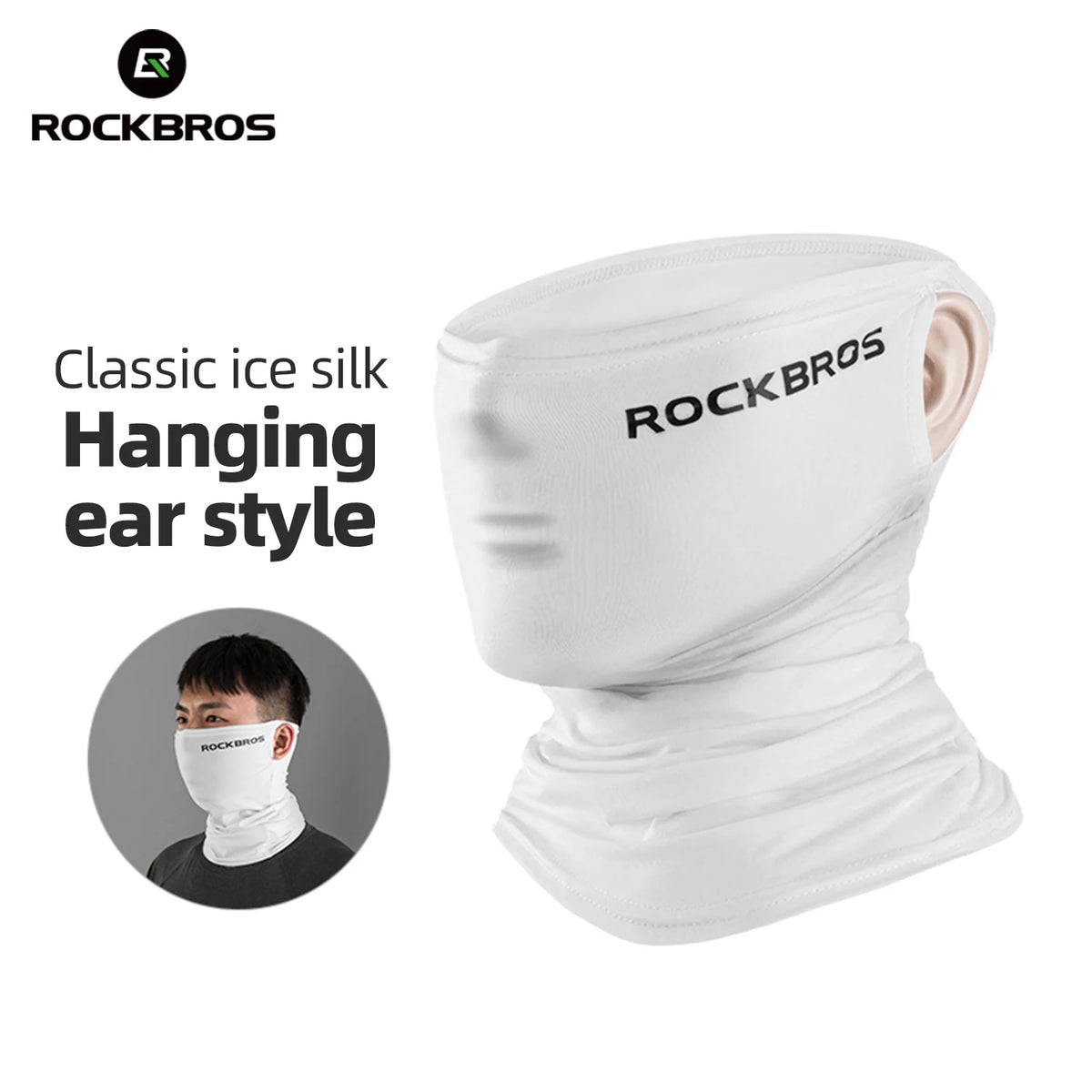 Ice Silk Neck Gaiter | UV400 Cooling Face Mask for Running & Outdoor Sports | RUNGEAR