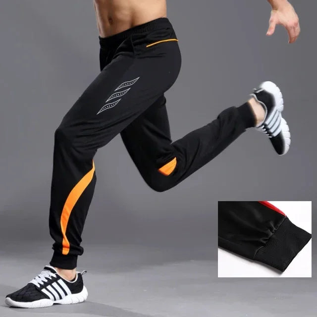 Men's Training Joggers with Zipper Pockets – Slim Fit, Elastic Waist | Running & Gym