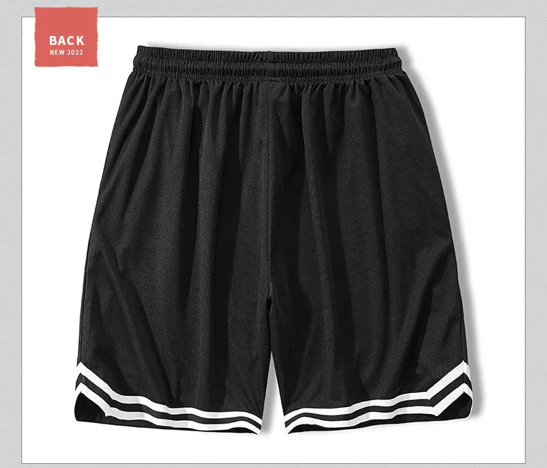 Men's Breathable Plus Size Quick Dry Summer Sport Shorts For Gym Jogging Running Beach Surfing