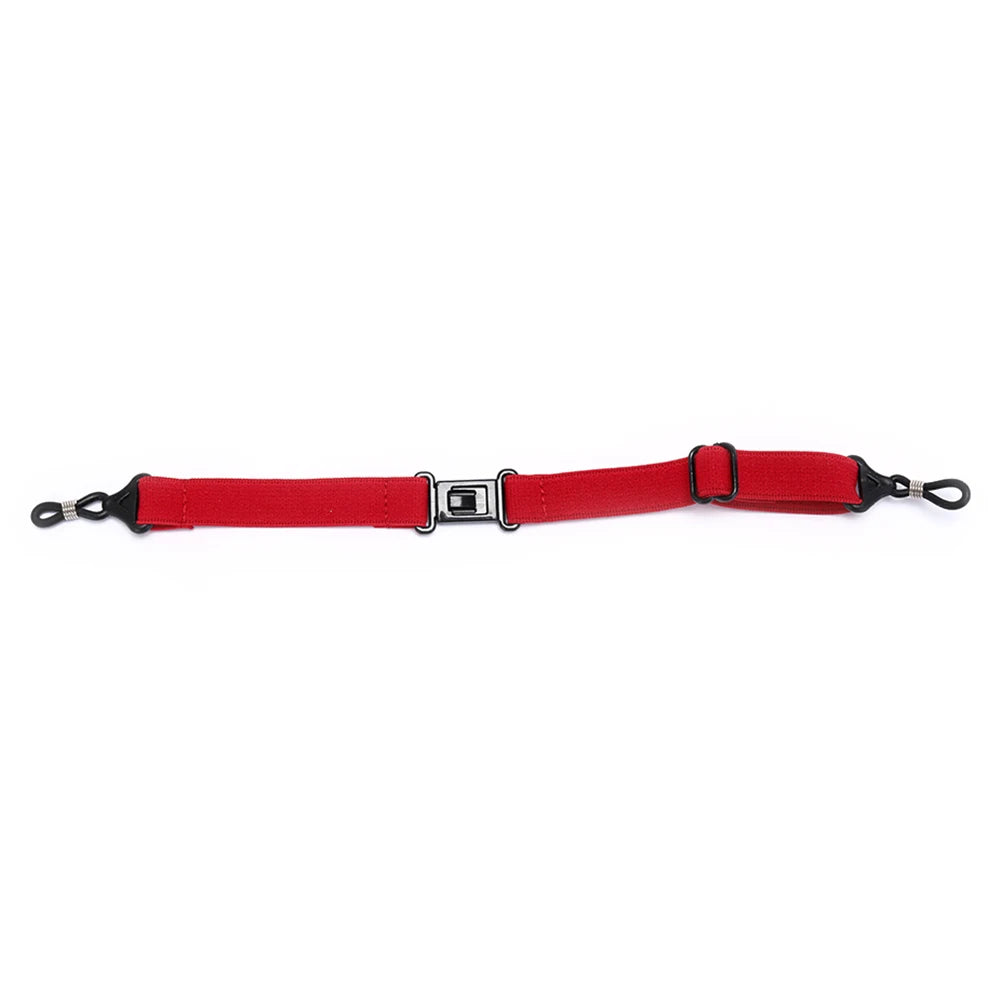 Sports Sunglasses Retainer Strap | Padded Nylon, Quick-Release Buckle, Anti-Slip End Loops, Adjustable | RUNGEAR