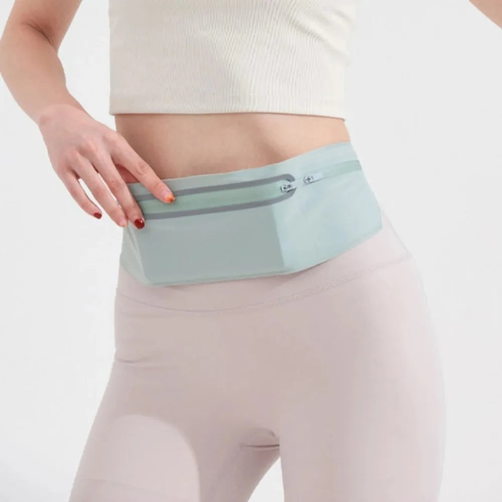 Running Belt Waist Pack – Adjustable Unisex Phone Holder & Fanny Pack for Gym, Trail & Outdoor Sports