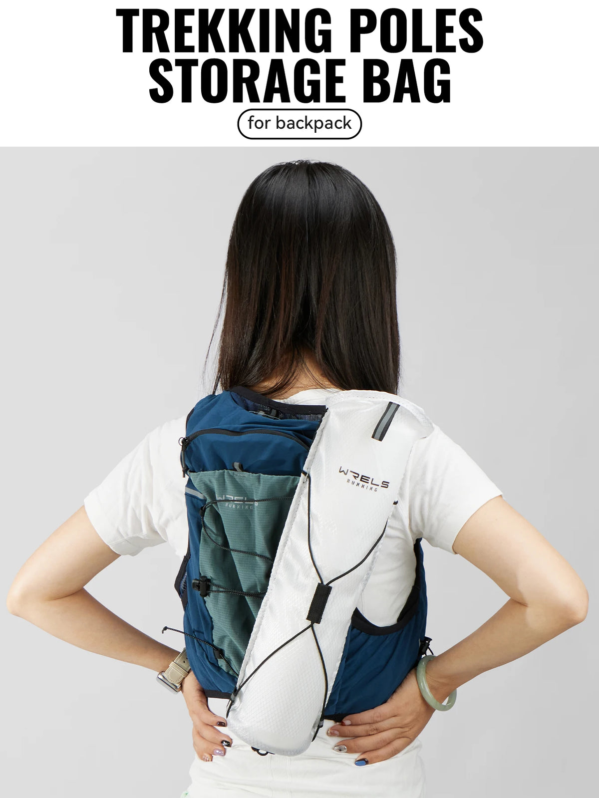 Ultralight Hiking Pole Storage Bag | Waterproof Nylon | Trail Running & Trekking