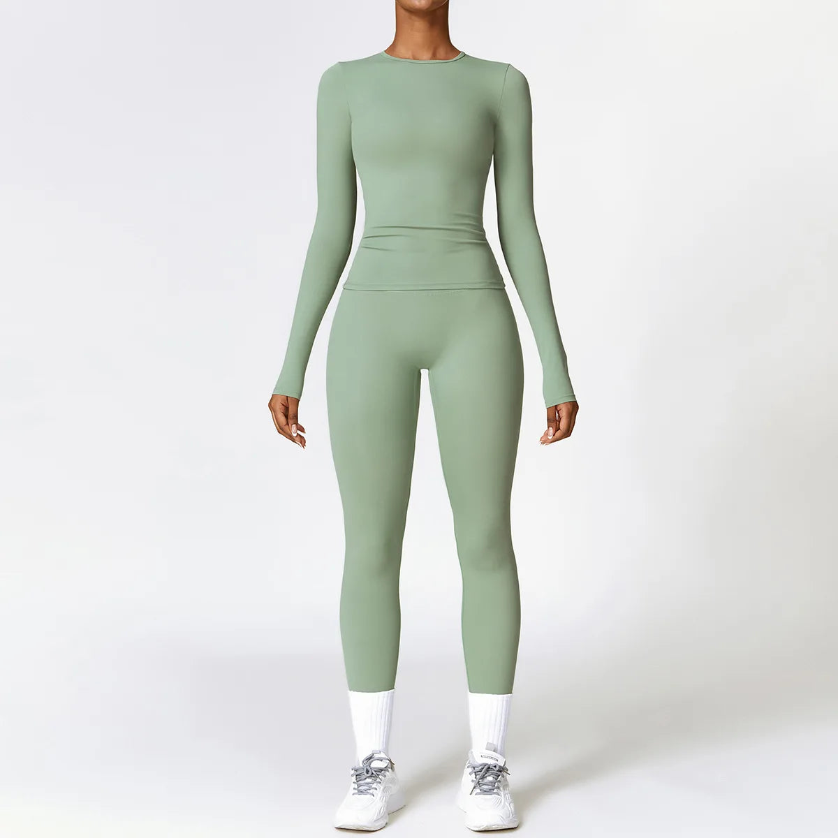 Women's Activewear Apparel: Long Sleeved, High Waisted, Fitness Activewear Workout Sets / Rungear