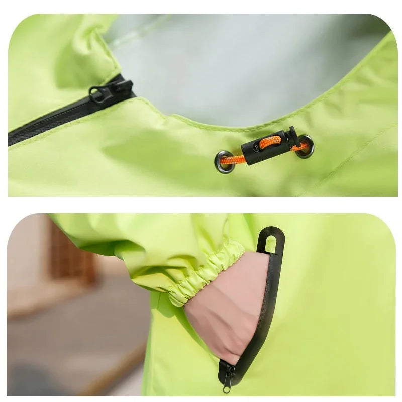 Running Jackets Apparel: (M-3XL) Unisex, Waterproof Jacket And Pants Set / Rungear