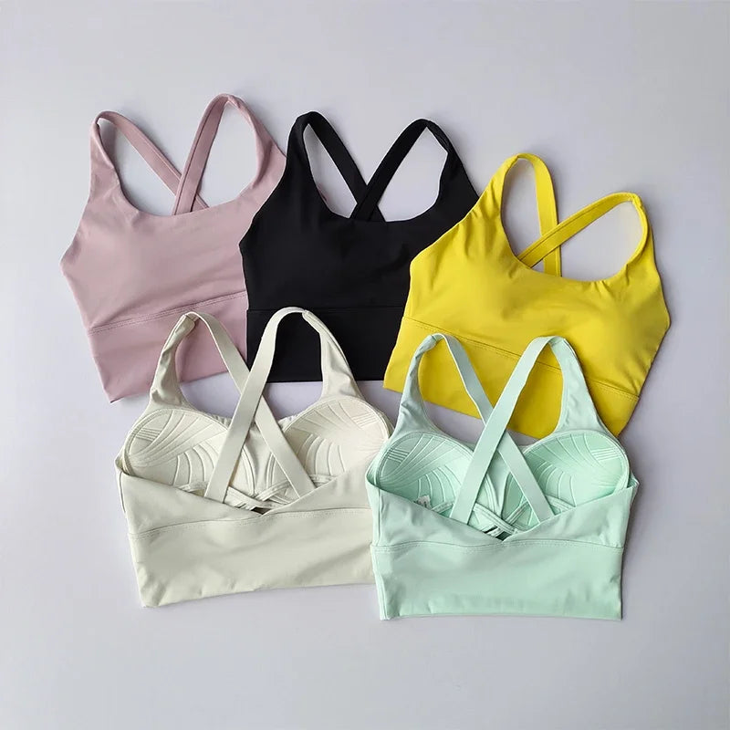 Women's High-Impact Sports Bra – Shock-Proof Running & Fitness Bra