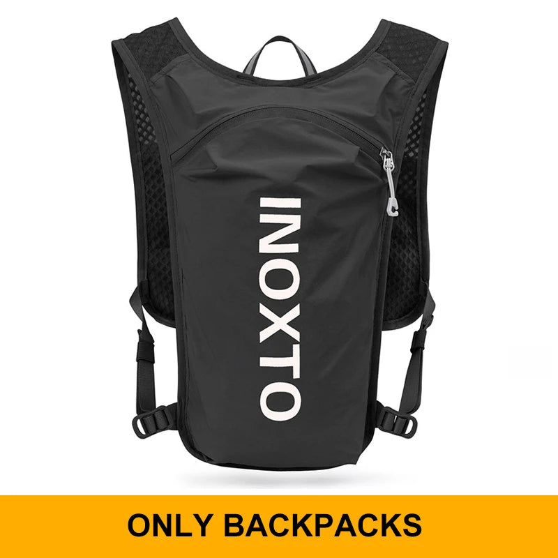 INOXTO 5L Breathable Hydration Vest – Lightweight Running & Cycling Backpack for Marathon & Hiking