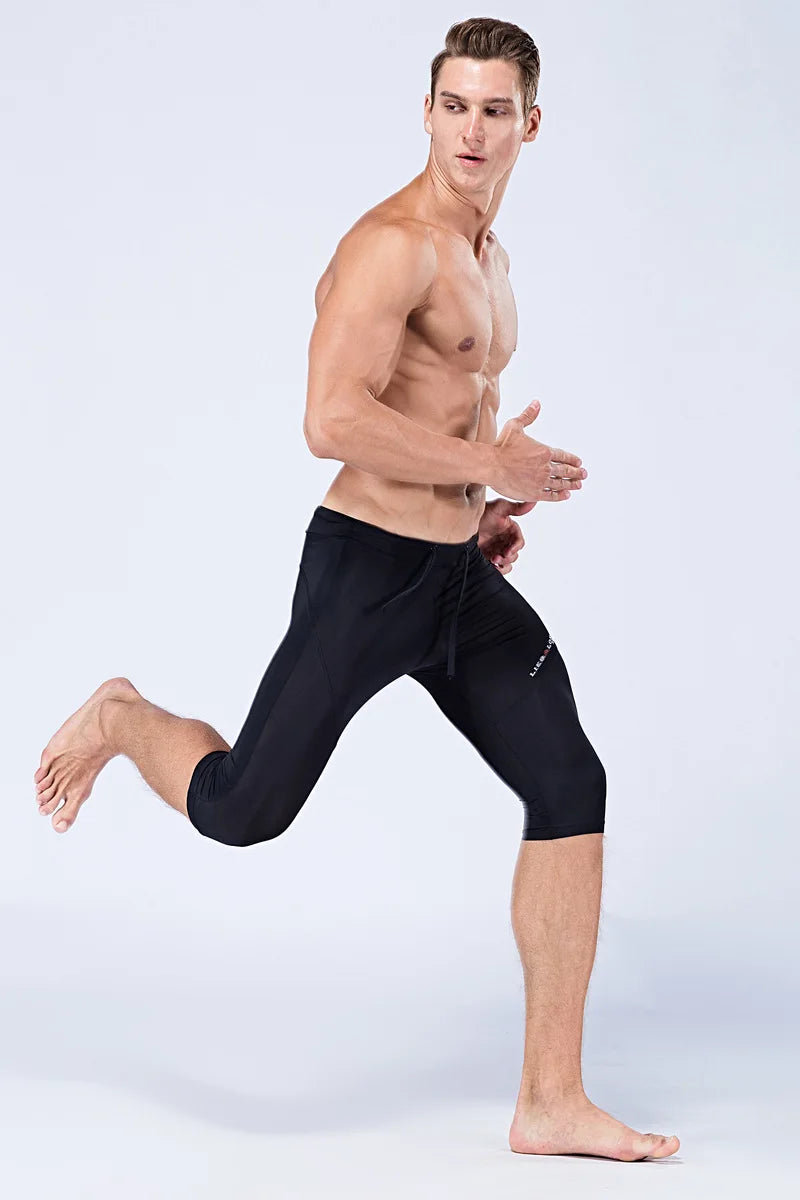 Men's Long Boxer Shorts – Quick-Dry Breathable Elastic Sports Underwear for Running, Yoga & Training | RUNGEAR