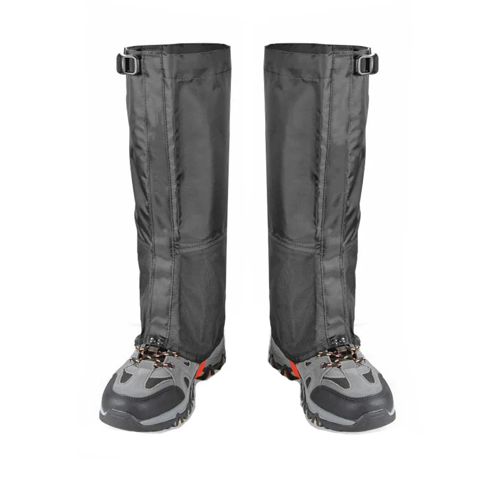 Waterproof Knee-High Leg Gaiters | Hiking, Snow & Trail Boot Covers