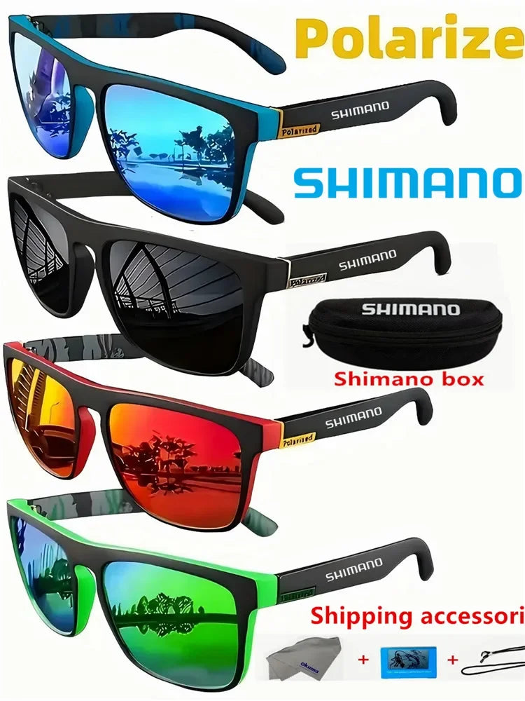 Classic Square UV400 Polarised Sports Sunglasses | Unisex | Cycling, Fishing, Driving & Outdoor