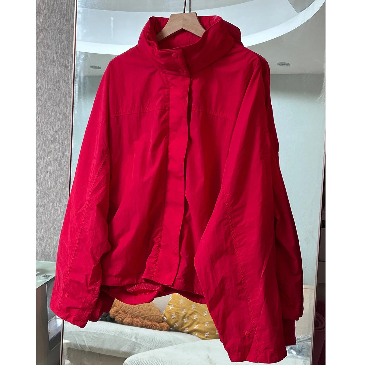 Women's Hooded Casual Jacket – Lightweight, Single-Breasted, Relaxed Fit | Summer Outwear | S–XL