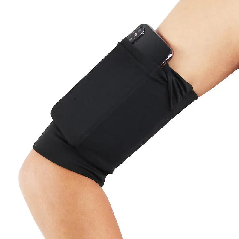 Running Phone Armband Sleeve | Elastic Adjustable Arm Wrap for Jogging & Outdoor Workouts