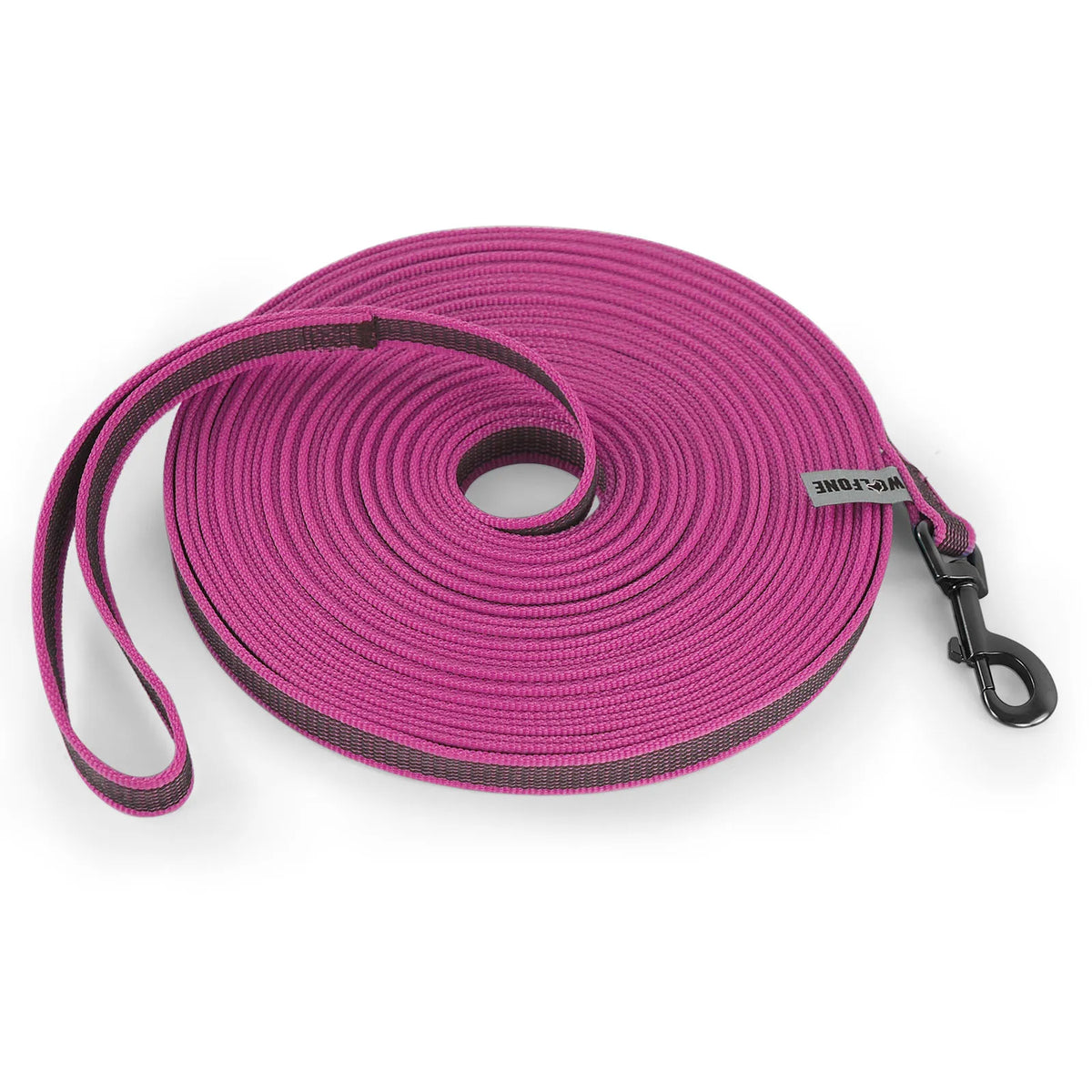 Coloured Dog Training Leash | Soft Fibre Lead in 6 Lengths & 8 Colours — 1.5M to 15M