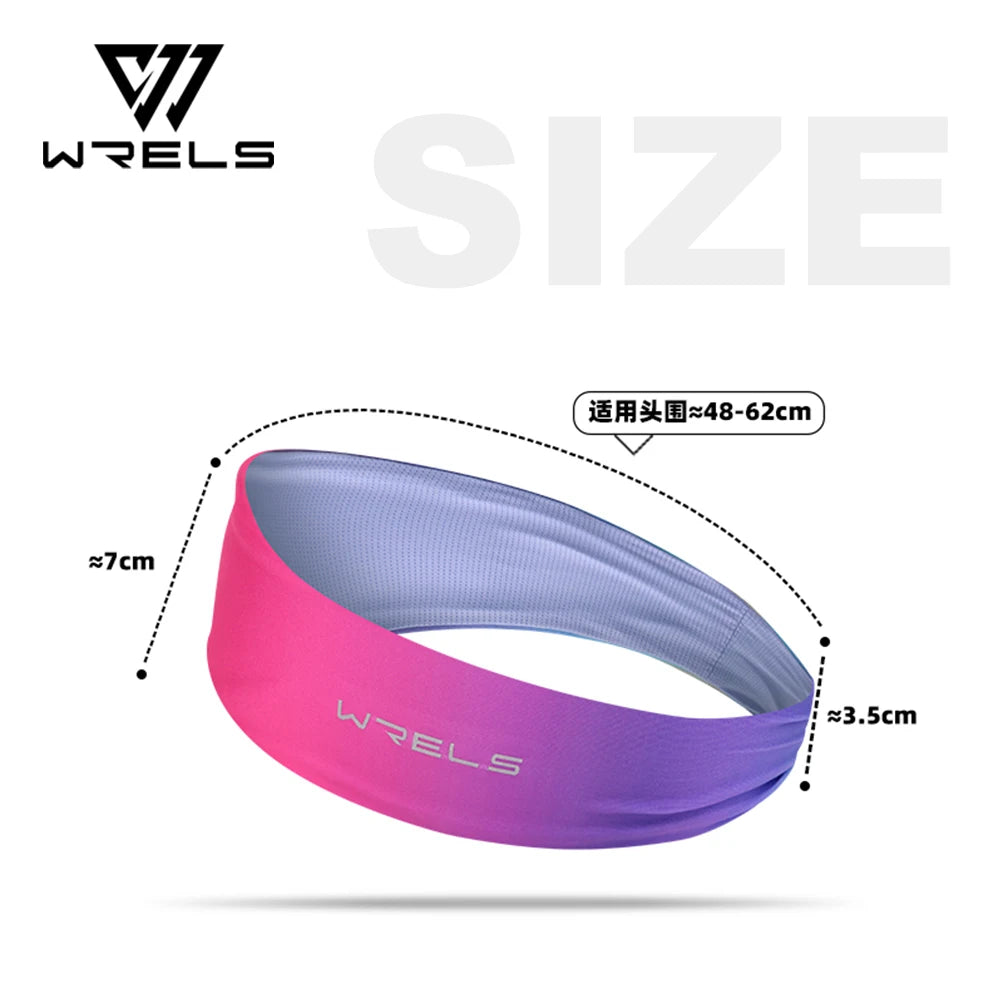 Running Hat Accessories: WRELS Elastic, Fitness Workout Sports Sweatband / Rungear