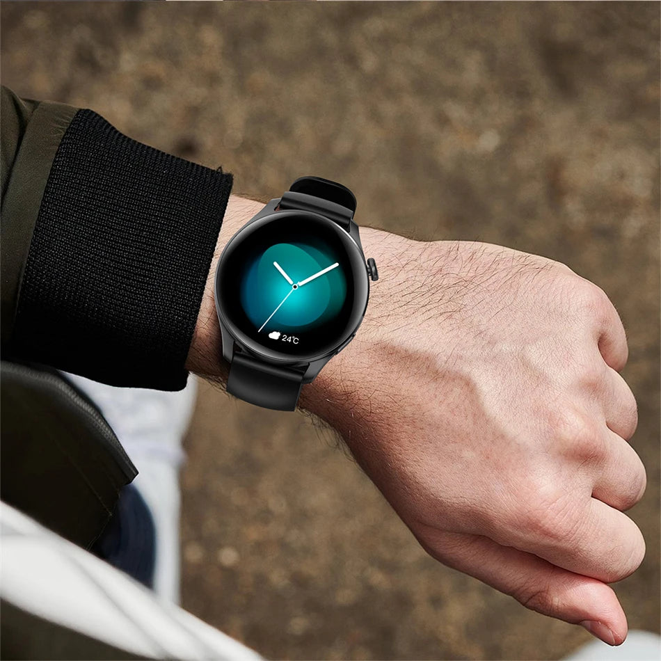 Tech Accessories Gear: 2026 New Smart Watch For Men HD AMOLED Screen, GPS, Motion Heart Rate, Bluetooth, Calls / Rungear