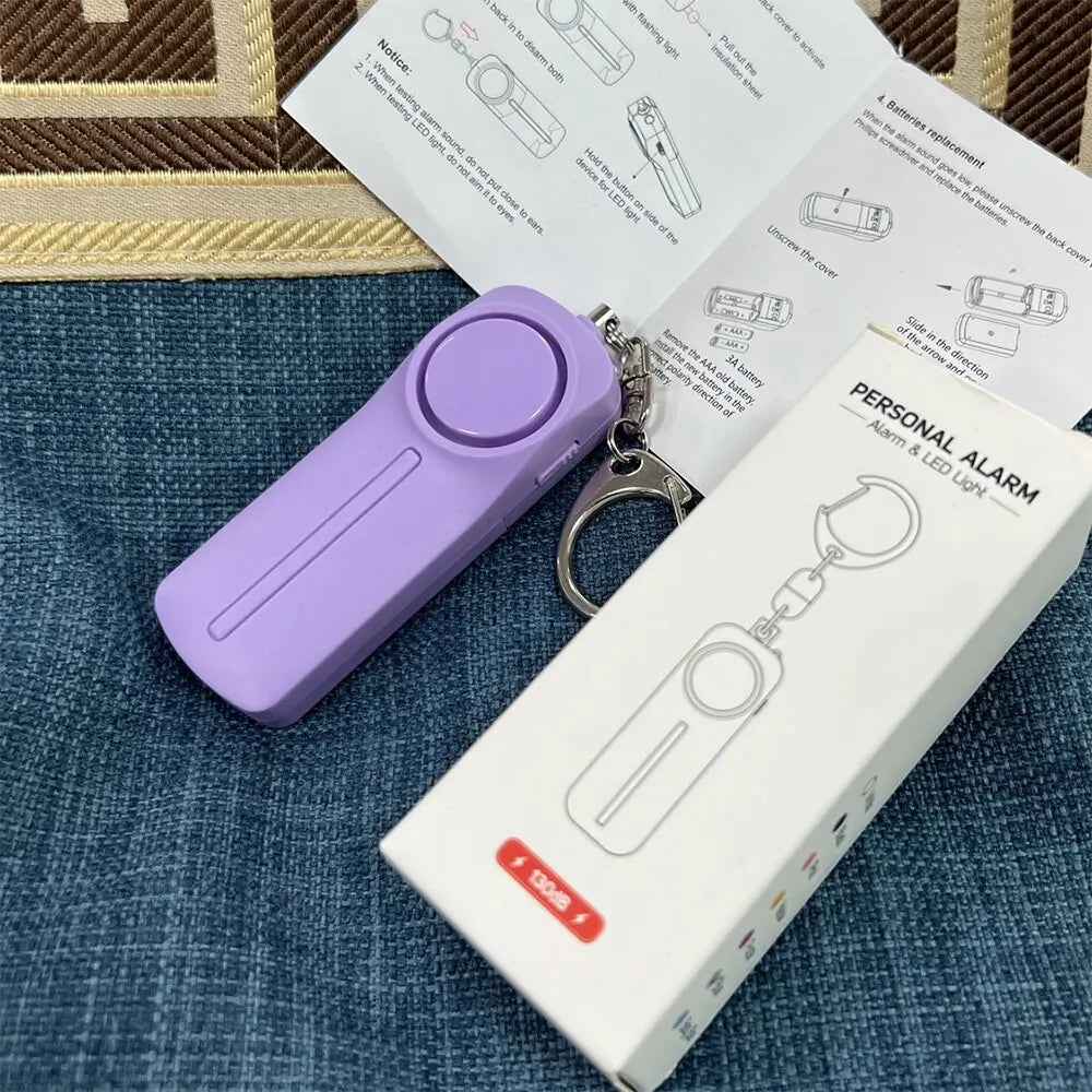 ARIZA AF9400 Personal Safety Alarm — 130dB Loud Keychain for Runners & Solo Athletes