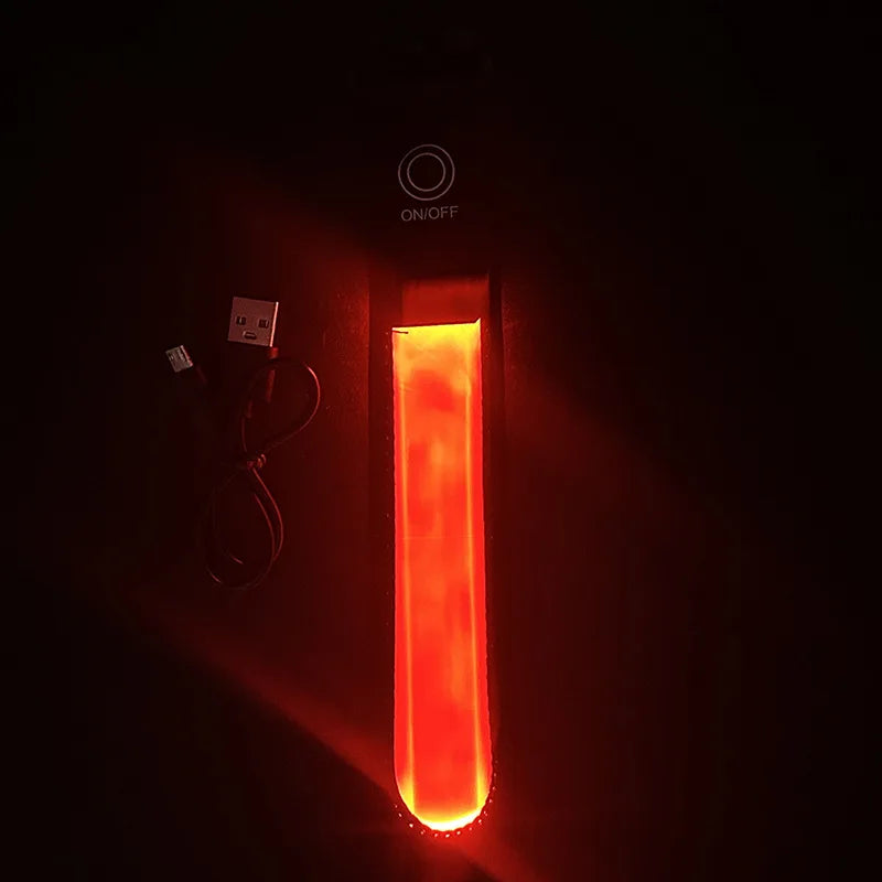 Rechargeable LED Reflective Safety Light Clip for Running, Cycling & Hiking