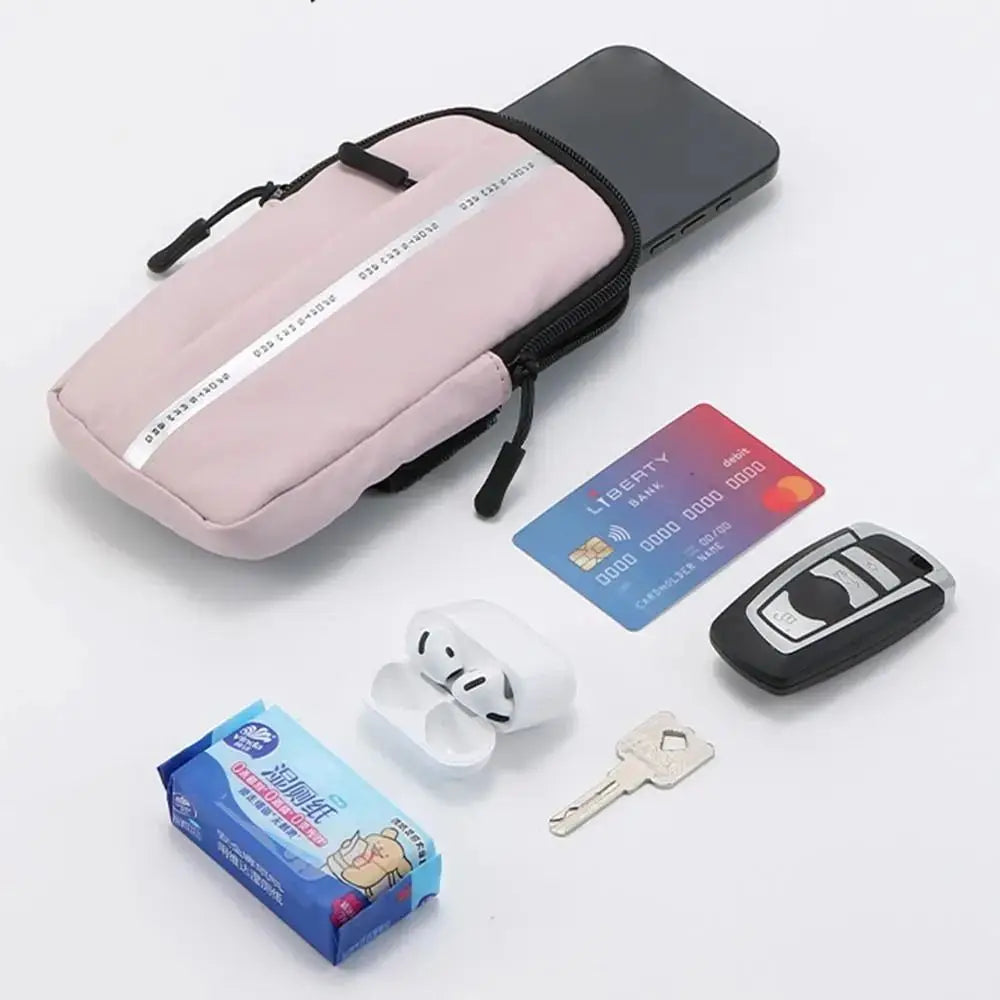 Running Phone Arm Bag – Waterproof Sports Armband with Card Pocket