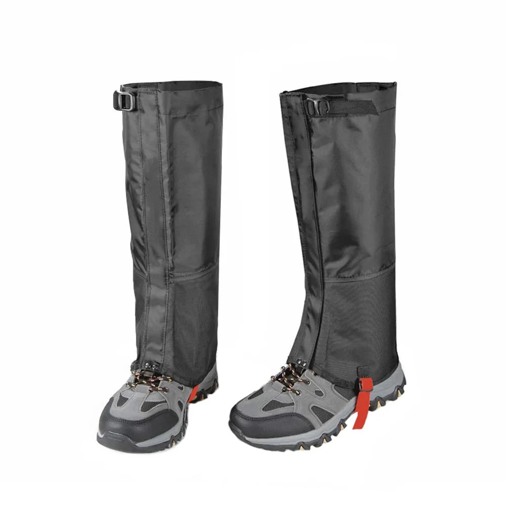 Waterproof Knee-High Leg Gaiters | Hiking, Snow & Trail Boot Covers