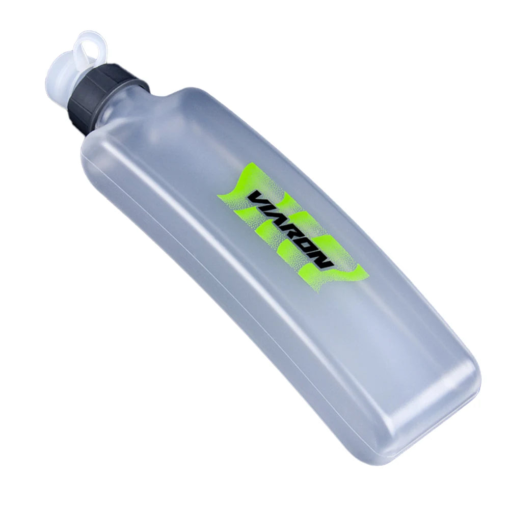 400ml Flat Soft Flask | Arc-Shaped Running Bottle for Waist Packs & Running Belts