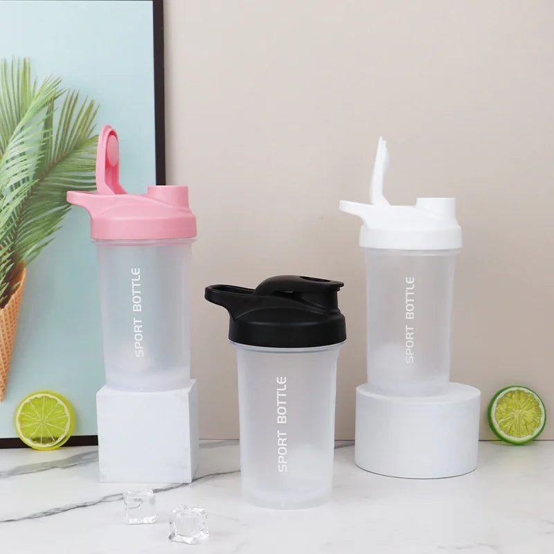 300ml Leakproof Sports Shaker Bottle – Compact Portable Protein Shake & Mixing Cup for Gym, Running & Outdoor Fitness | RUNGEAR