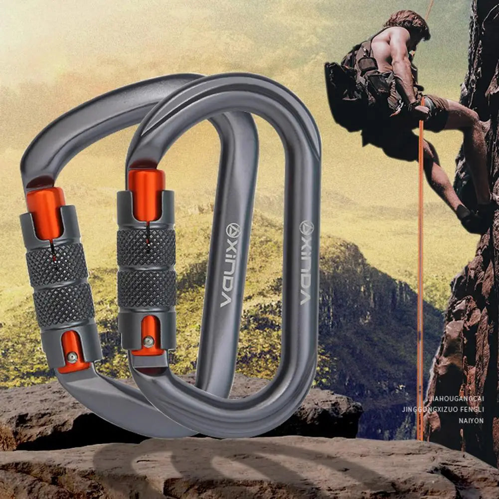 Trail Gear Accessories: Smooth Surface Ultra-light Climbing Carabiner / Rungear