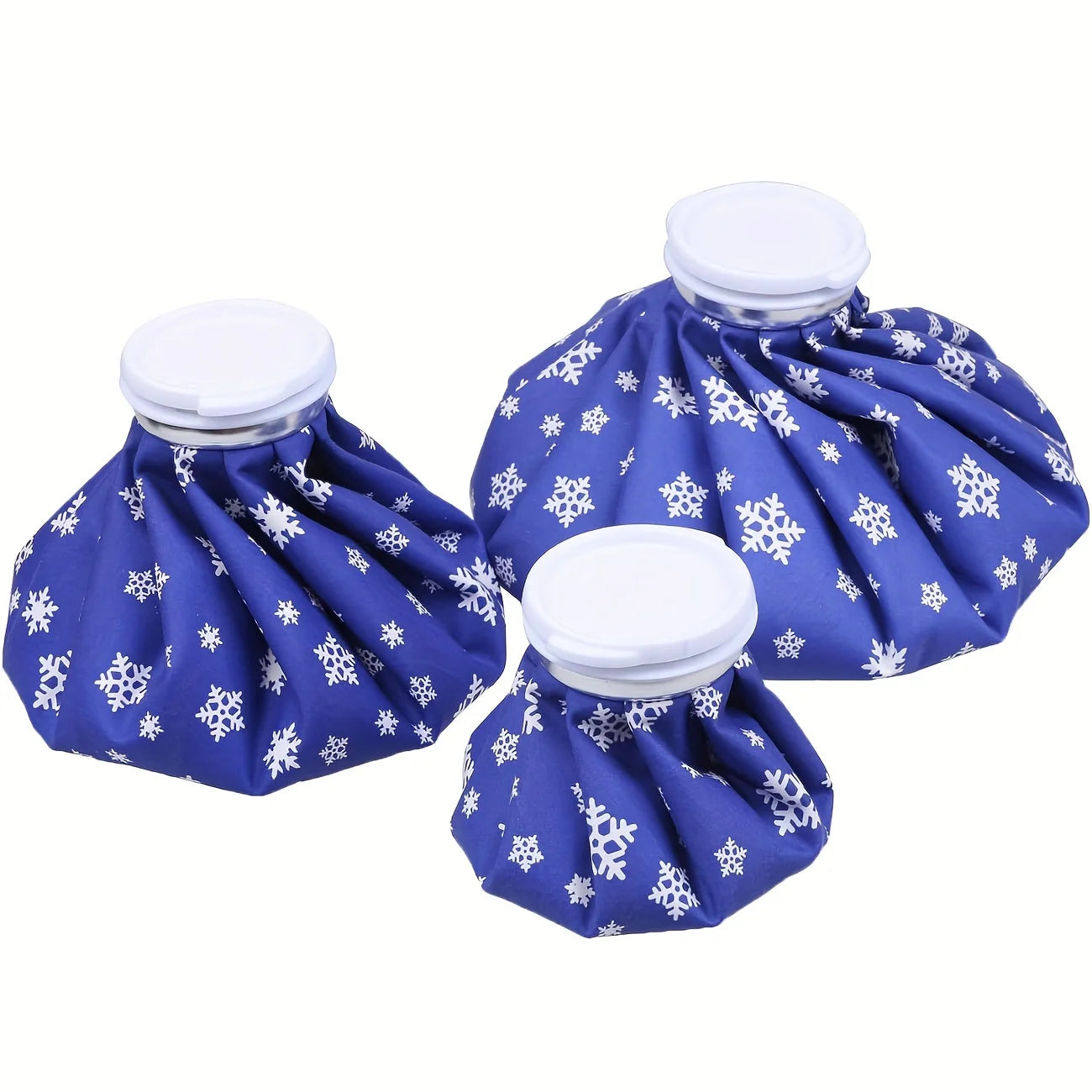Recovery Gear Accessories: Reusable, Versatile Ice Bag Set for Pain Relief 6" 9" 11" Size / Rungear