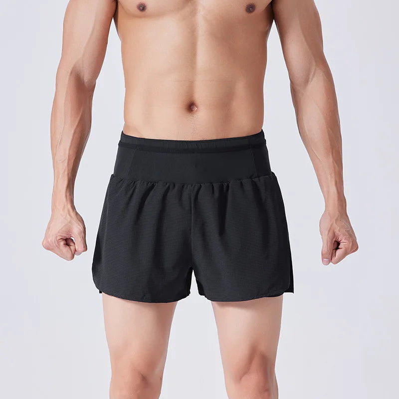 Men's Activewear Shorts: Summer Double Layer, Quick Dry, Breathable Running Sports Shorts / Rungear