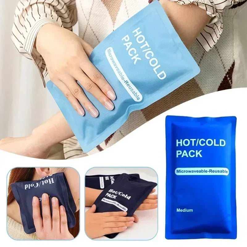 Reusable Hot & Cold Gel Therapy Pack – Eco-Friendly Ice & Heat Pack for Post-Workout Recovery & Pain Relief