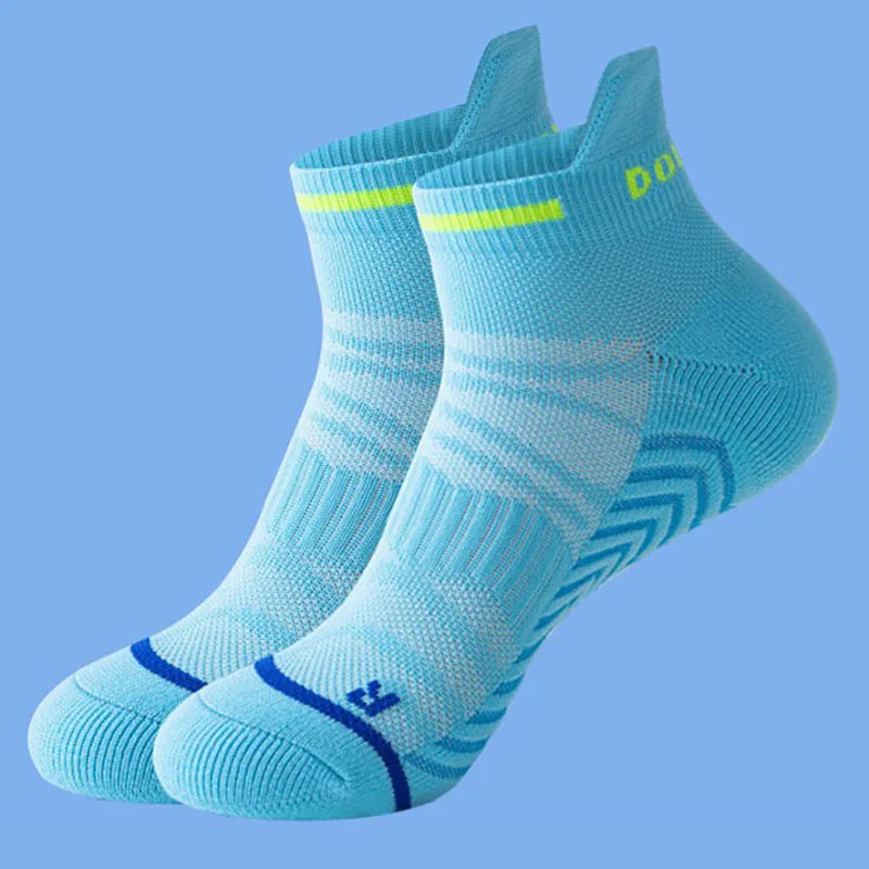 Running Apparel: Unisex, Thickened, Quick-Dry, Marathon Running Towel Bottom Sports Socks / Rungear