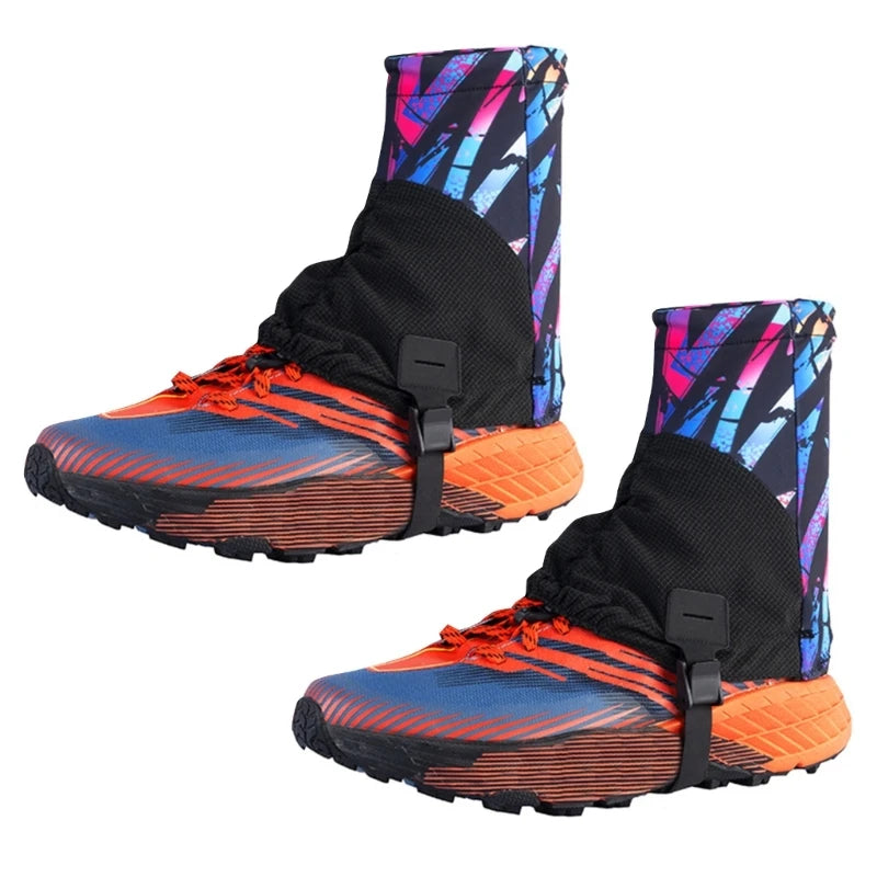 Low Ankle Trail Gaiters – Breathable Shoe Covers for Trail Running, Hiking & Mountaineering