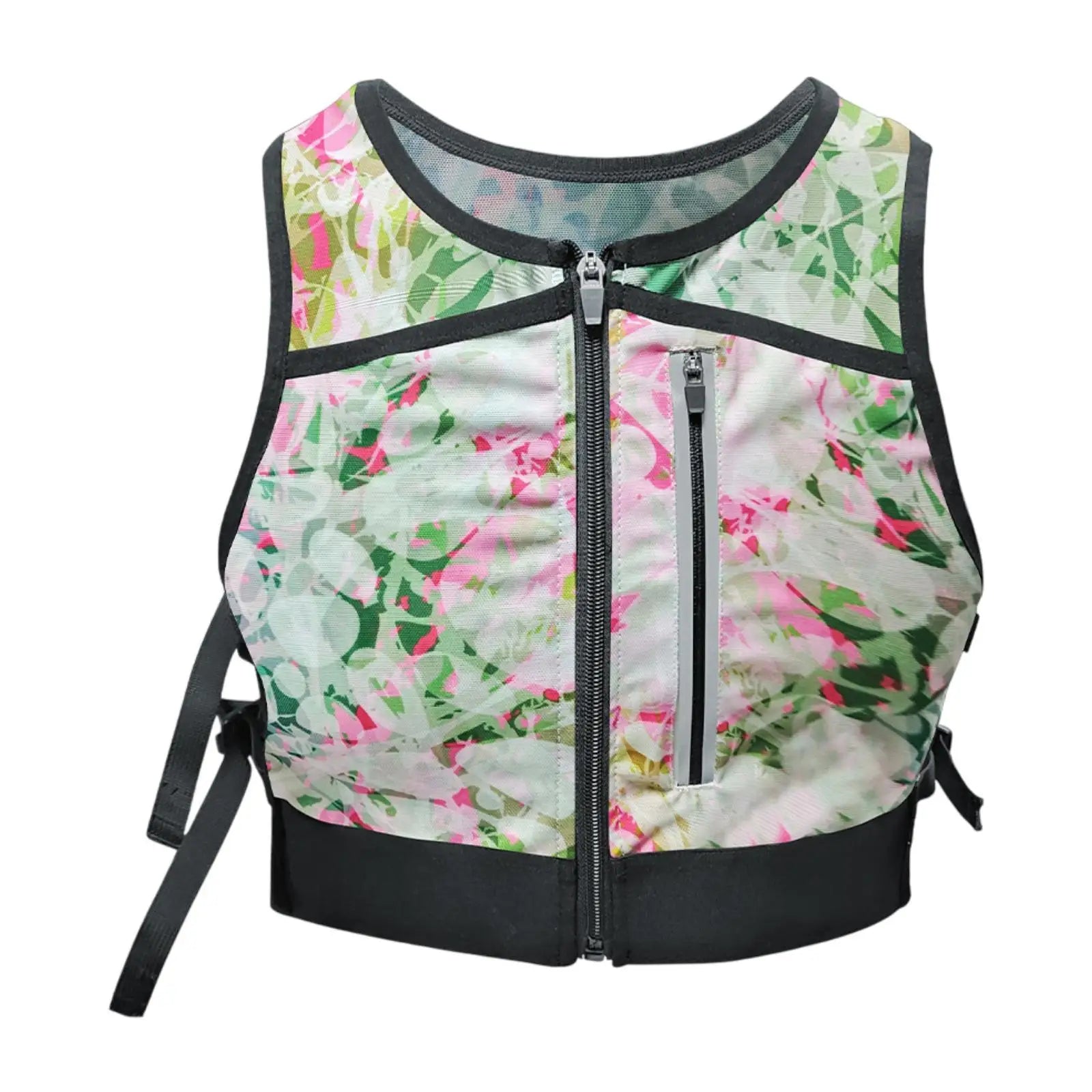 Running Reflective Gear: Breathable, Neoprene Chest Pack with Multi Pockets for Jogging, Hiking, Racing / Rungear