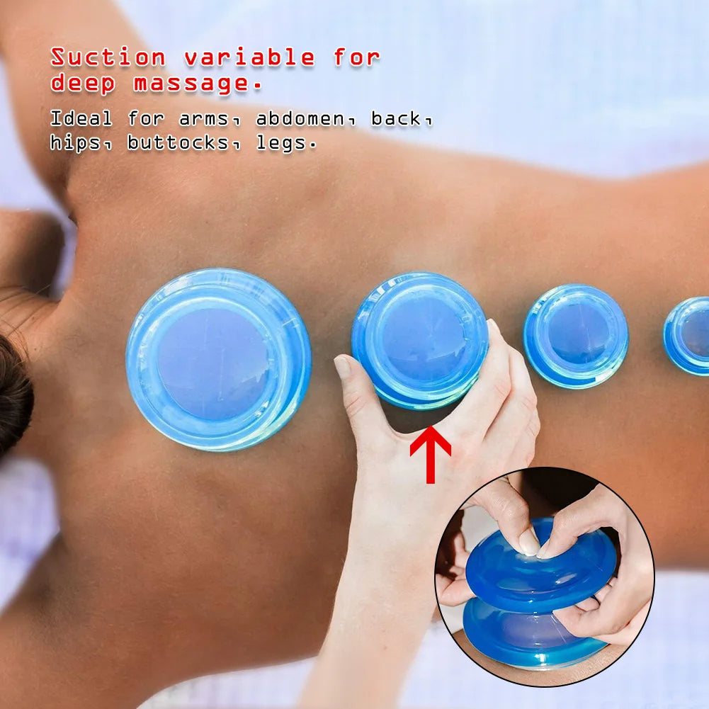 Silicone Cupping Massage Cup – Vacuum Body & Face Therapy | RUNGEAR