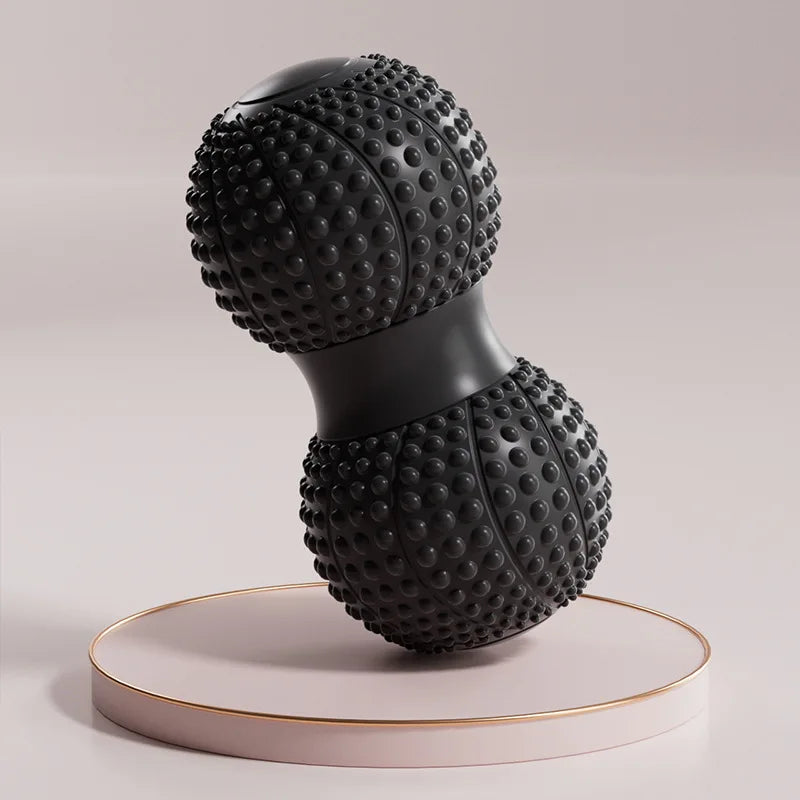 Peanut Fascia Massage Ball – Deep Tissue Muscle Relief for Neck, Back, Feet, Arms & Legs | Yoga & All Sports