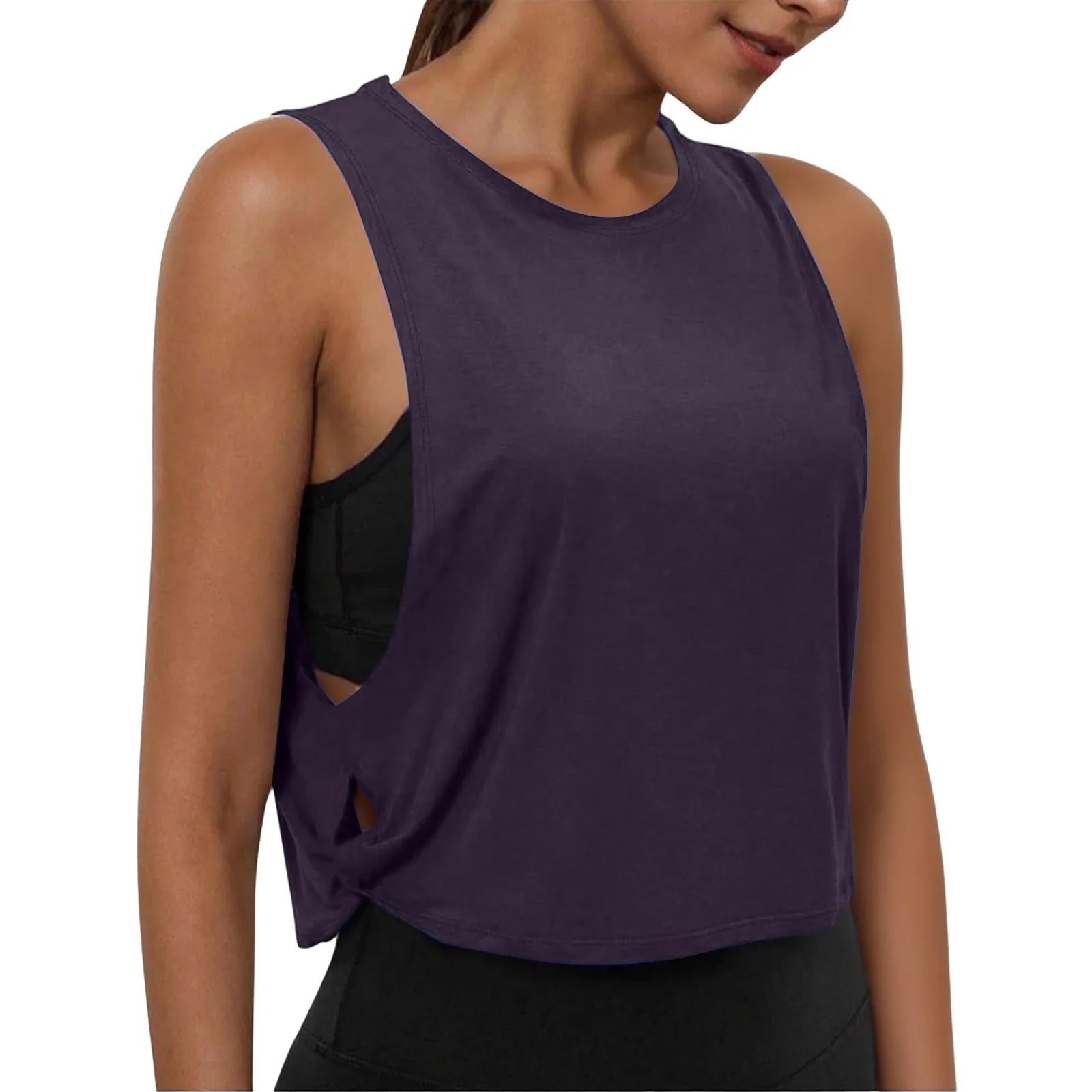 Women's Running Apparel: Sleeveless, Breathable, Cover-Up Tank Top / Rungear