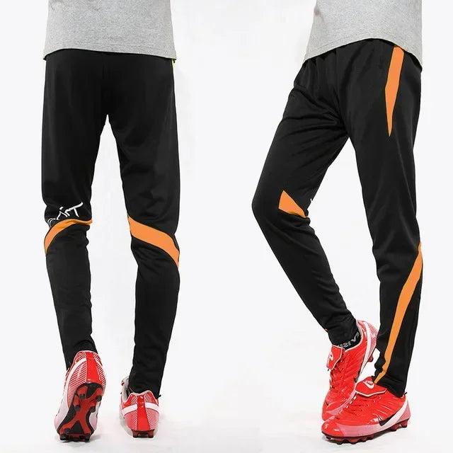 Men's Training Joggers with Zipper Pockets – Slim Fit, Elastic Waist | Running & Gym