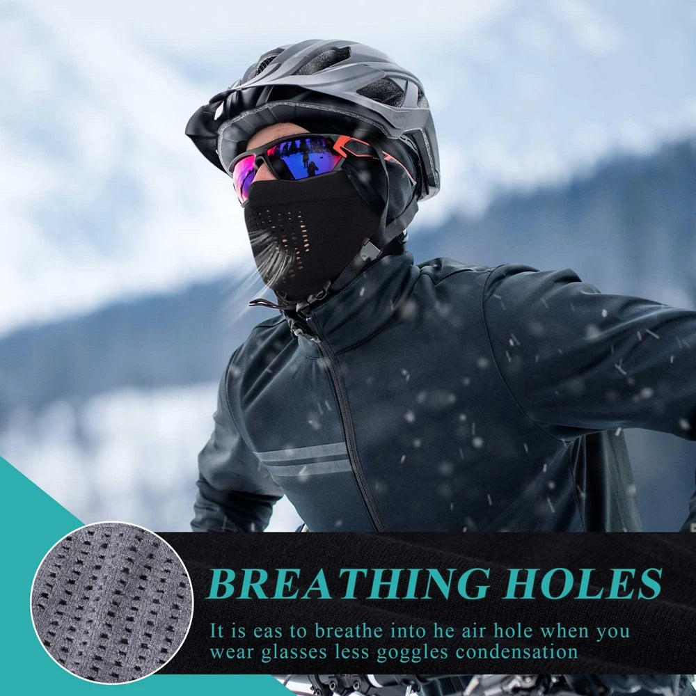 Winter Hat Accessories: Unisex, Cold Weather, Windproof, Bandana Face Cover Mask for Sports Cycling Snowboard Hiking / Rungear