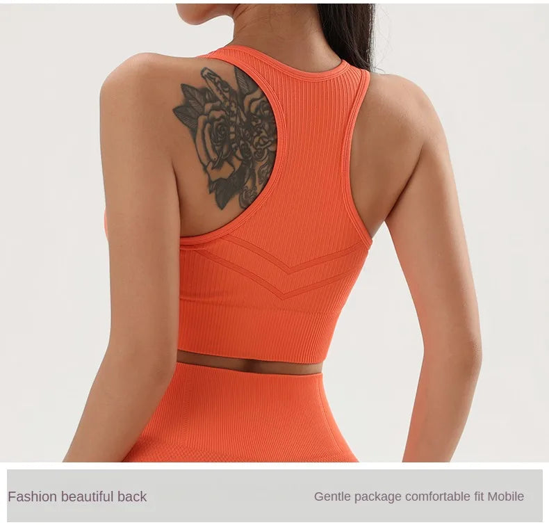 Women's Bra Apparel: Solid Color, Sweat Absorbent, Quick Dry, Fitness Sports Bras NAQIYAYABEI