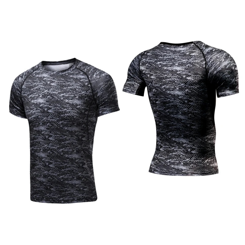 Running Apparel For Men: Short Sleeved, High Quality, Fitness Sportswear Shirt / Rungear