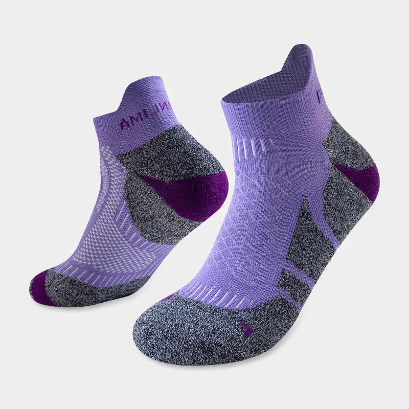 Unisex Cushioned Running Ankle Socks | Low Cut Marathon & Sports Socks