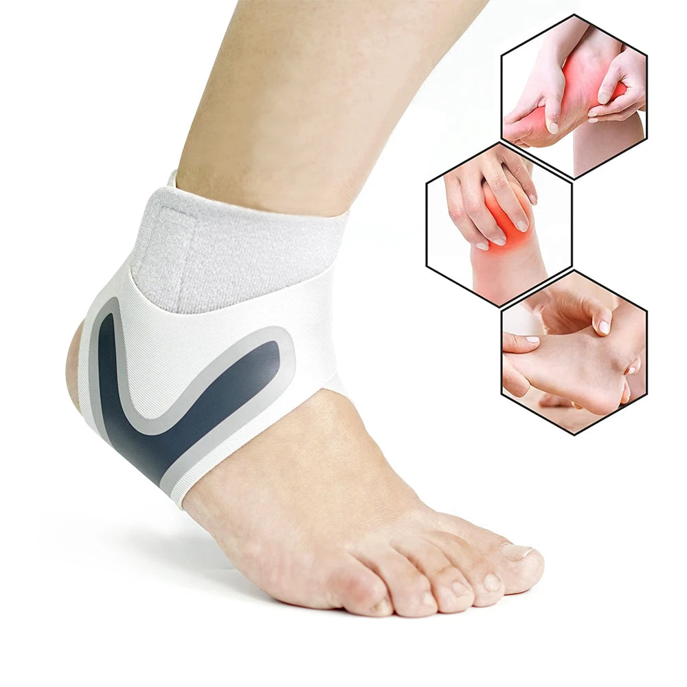 Recovery Gear Accessories: 1 PC Sport Ankle Stabilizer Brace, Compression Support for Pain Relief / Rungear