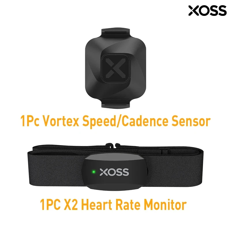 Tech Gear Accessories: XOSS X2 Chest Strap Heart Sensor HRM Monitor Bluetooth ANT+ Cycling Running Walking / Rungear