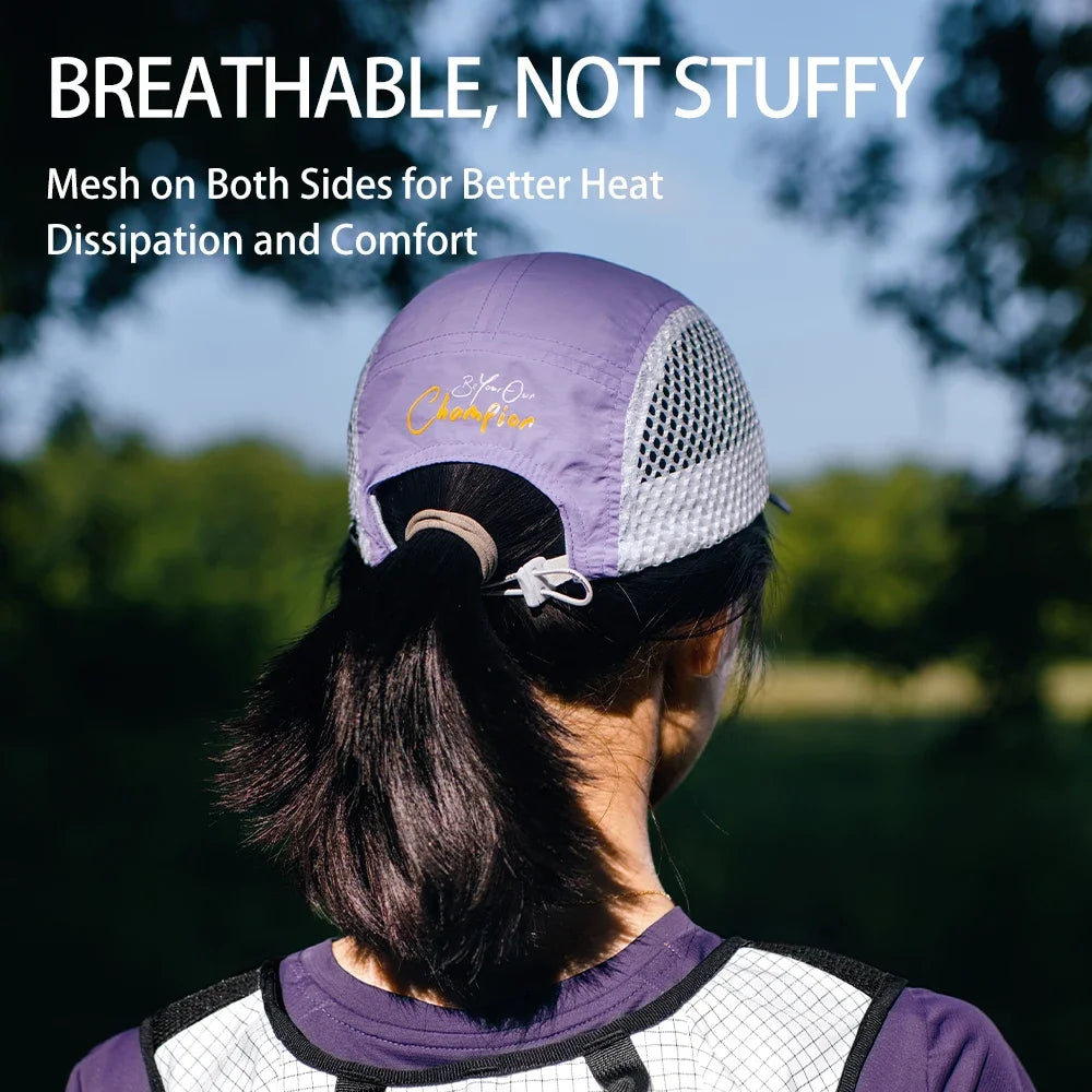 AONIJIE E4635 Running Cap – Breathable Sun Protection Visor Hat | Trail, Jogging & Outdoor Sports | Unisex