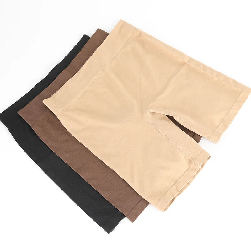 Plus Size Women's High Waisted Tummy Control Slimming Waist Trainer Shapewear Shorts