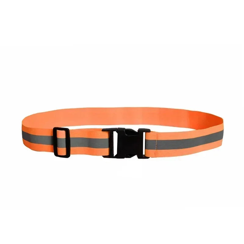Reflective Safety Belt | Adjustable Hi-Vis Waist Band for Running, Cycling & Hiking