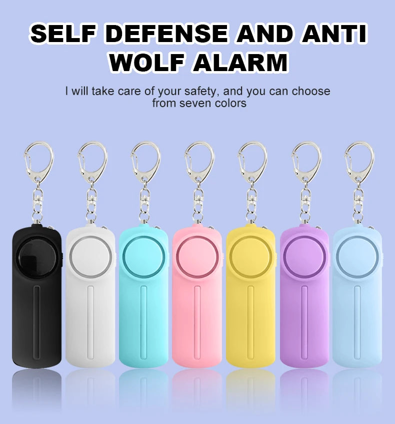 ARIZA AF9400 Personal Safety Alarm — 130dB Loud Keychain for Runners & Solo Athletes