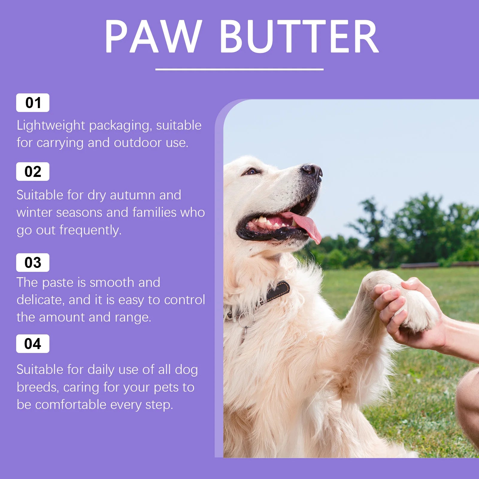 Beeswax Paw & Nose Balm for Dogs & Cats — 30g Moisturising Repair Cream