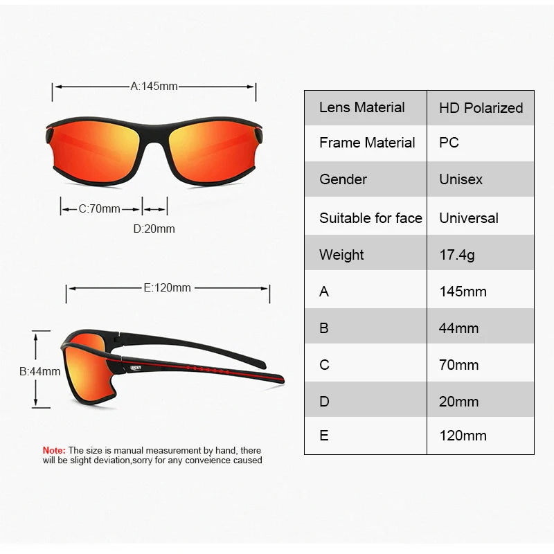 Sunglass Gear Accessories: Unisex Protective Adults UV400 Sports Sunglasses With Box / Rungear